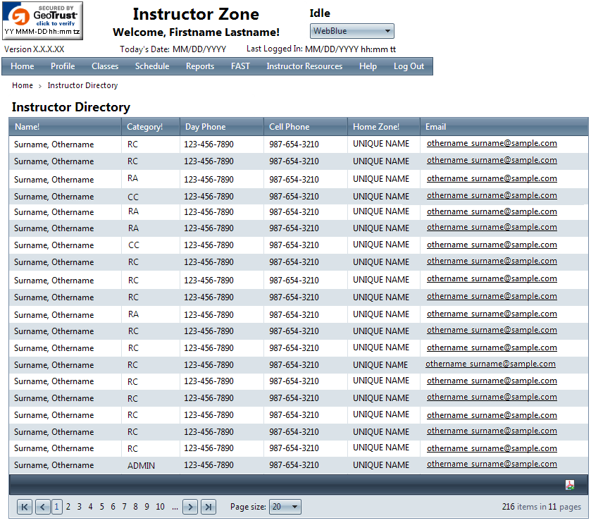 TO_New_Instructor Directory