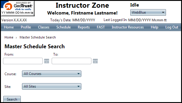 MasterScheduleSearch